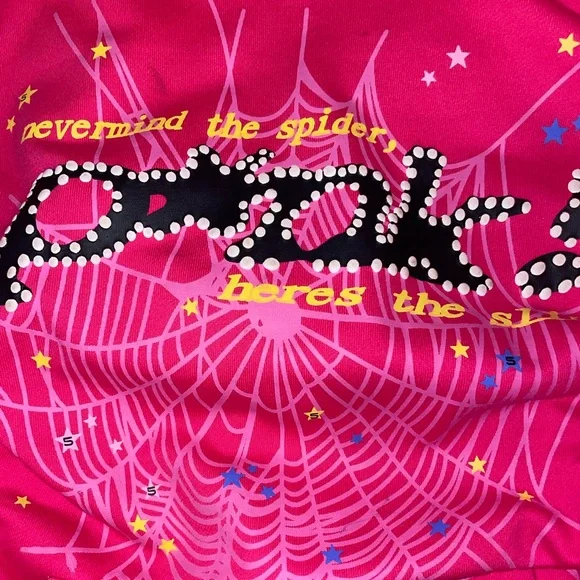 Spider Worldwide PINK hoodie